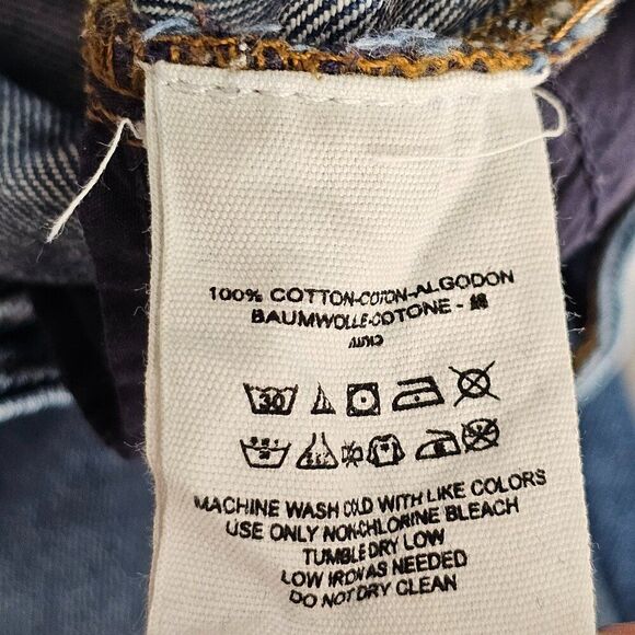 EUC WE THE FREE FREE PEOPLE HI RISE MOM JEAN SIZE 28 - Picture 12 of 15